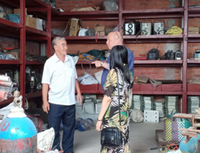PHÓ TỔNG GIÁM ĐỐC FRONTMATEC ĐAN MẠCH ĐẾN THĂM CƠ KHÍ HƯNG LONG