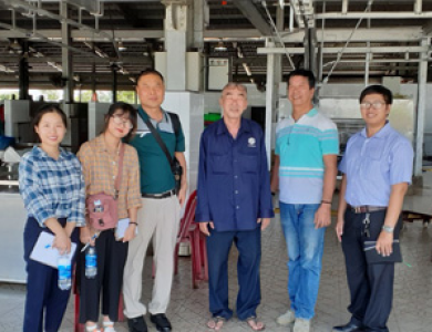 KHÁCH HÀNG HÀN QUỐC THĂM QUAN NHÀ MÁY XUÂN THỚI THƯƠNG