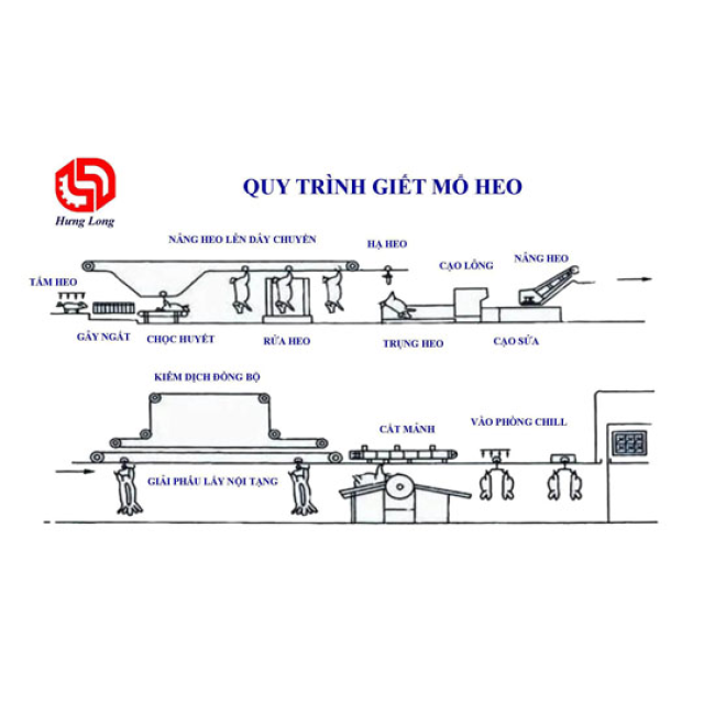 DÂY CHUYỀN GIẾT MỔ HEO