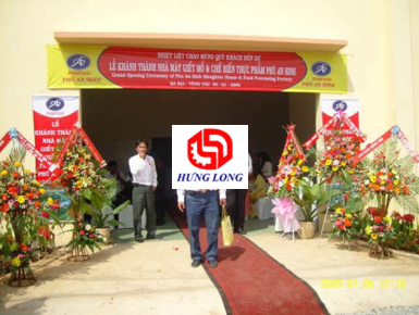 KHÁNH THÀNH NHÀ MÁY GIẾT MỔ PHÚ ANH SINH