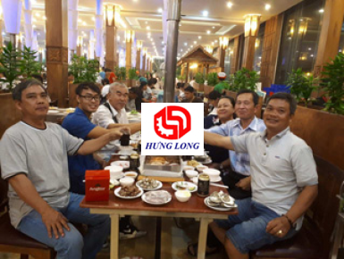ĂN TIỆT CHIA TAY VỚI KHÁCH HÀNG TẠI PHNOM PENH CAMPUCHIA  