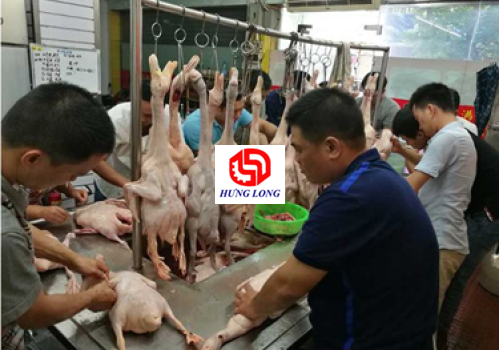 GIẾT MỔ VỊT BÁN THỦ CÔNG